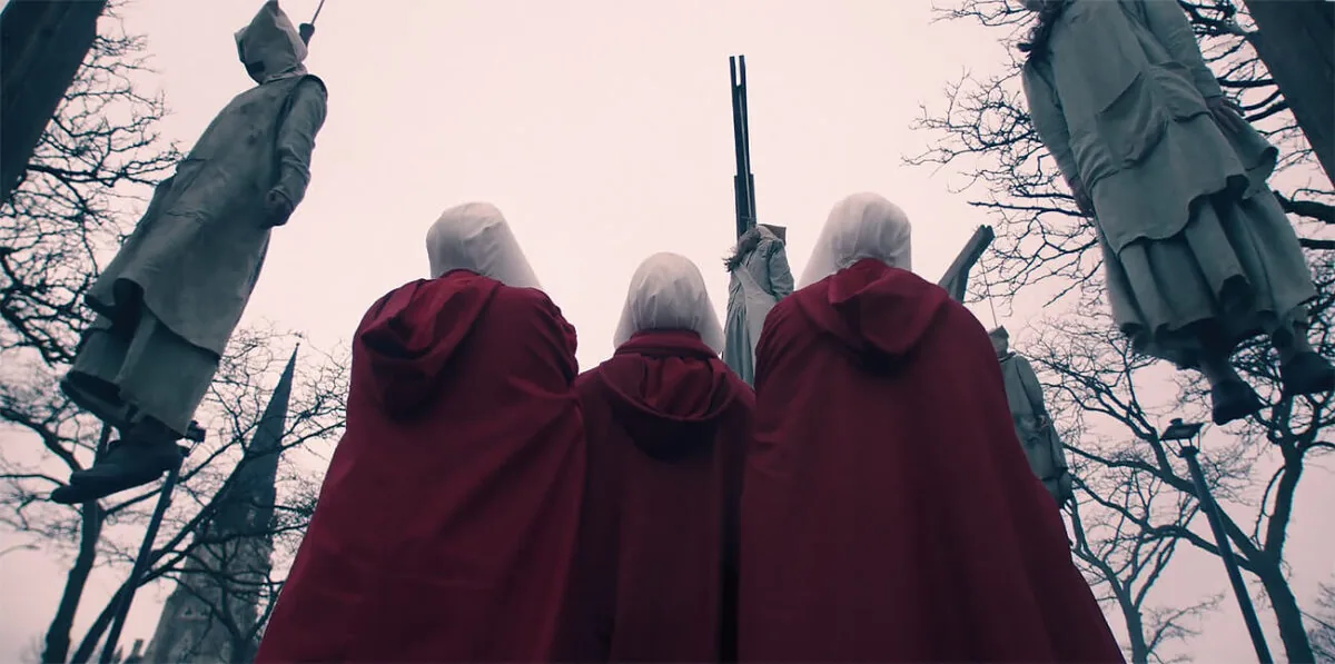 Момент из трейлера сериала Рассказ служанки